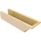 Ekena Millwork 6in. W x 4in. H x 20in. L Burlington Woodgrain TimberThane Rafter Tail, Primed Tan RFTUR06X04X20BURRCPR - alternate 4